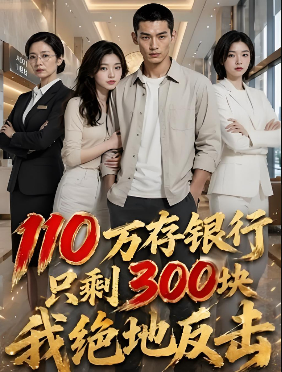 110 万存银行只剩 300 块，我绝地反击