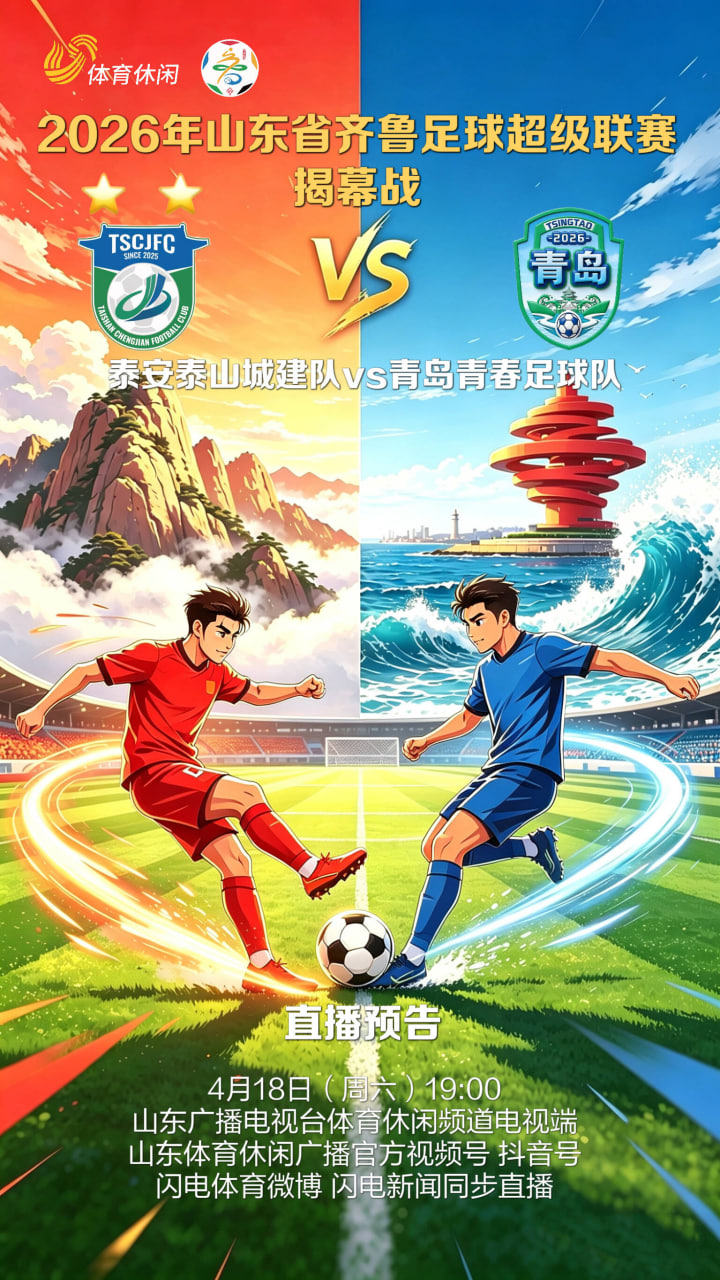20260801赛季山东省齐鲁足球超级联赛第12轮全场回放：滨州创新队vs日照队